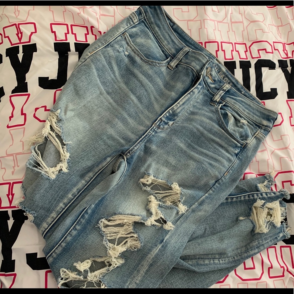 American Eagle jeans high rise